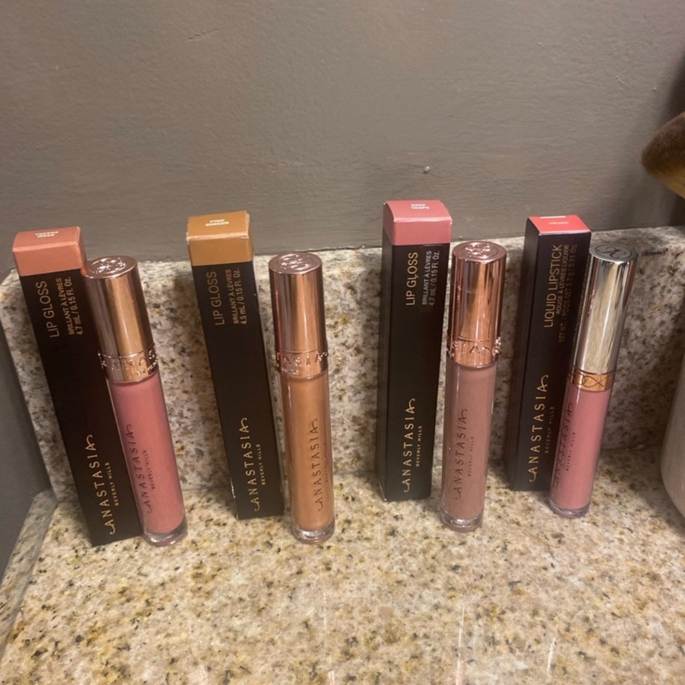 Anastasia Beverly Hills Lip Gloss Set - Nude, Pink, Mauve